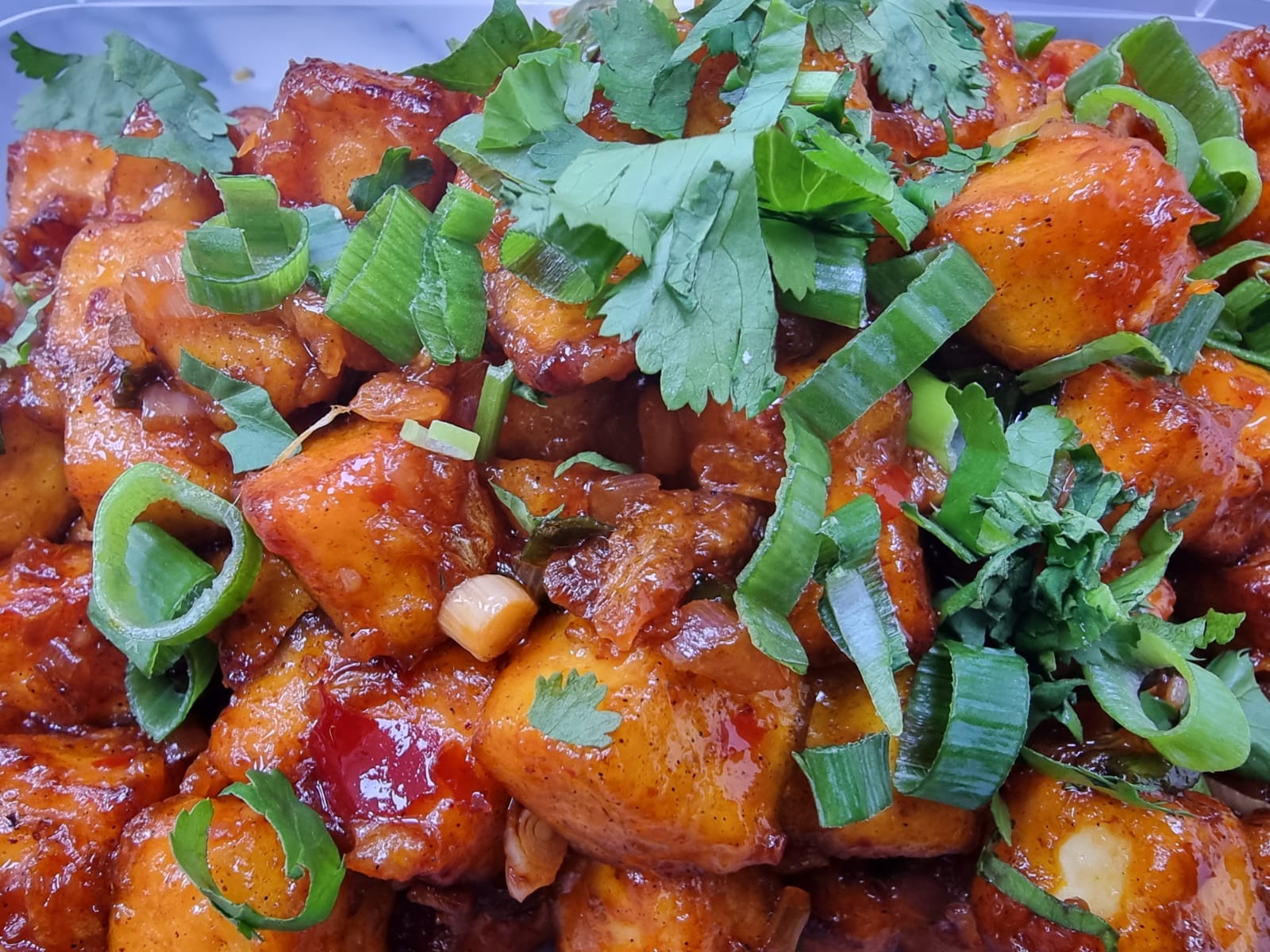 image of schezwan chilli paneer