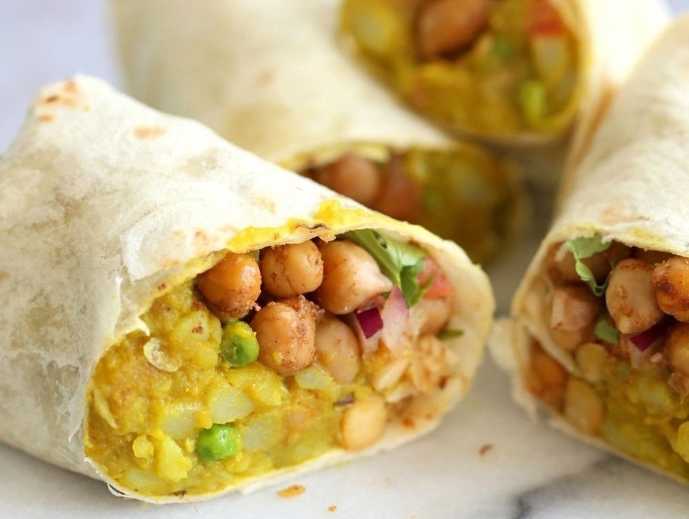 image of samosa wrap