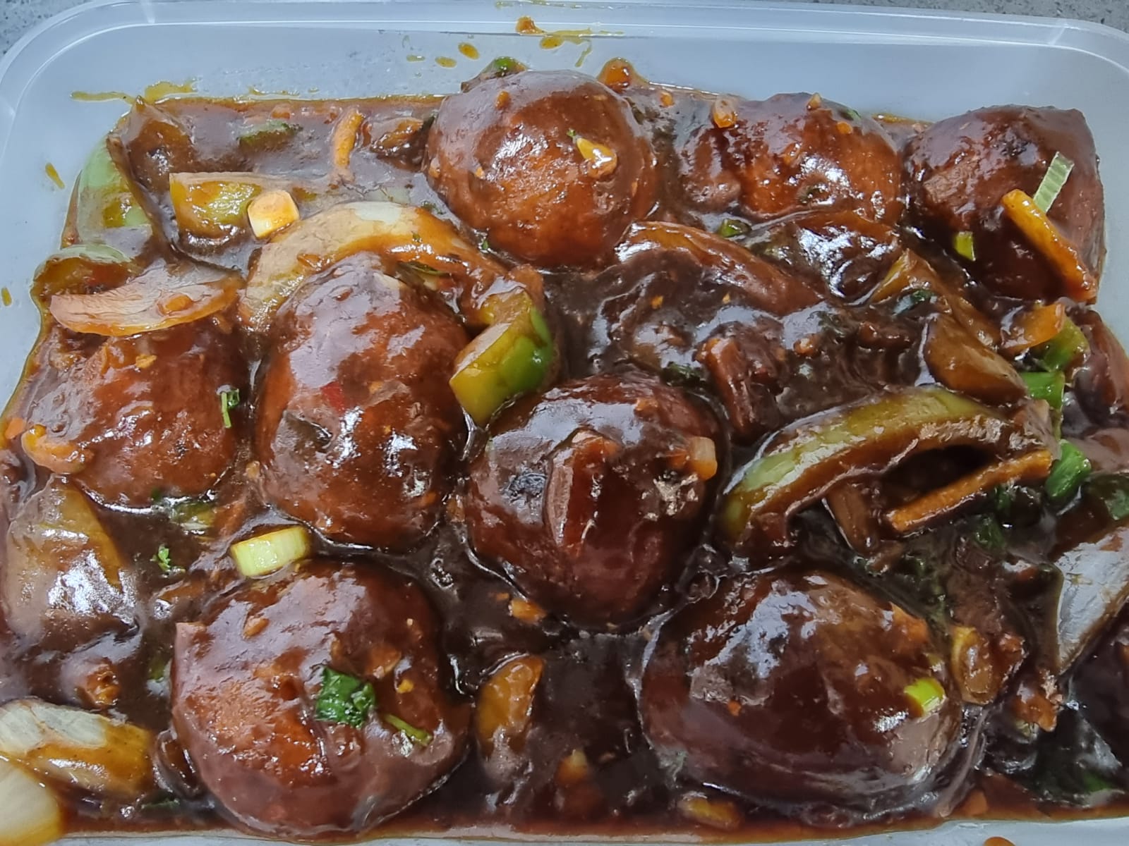 image of veg manchurian